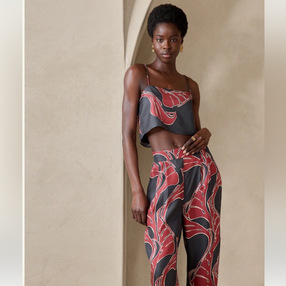 NWT SOLD OUT ONLINE AND IN STORES!!! BANANA REPUBLIC ARABELLA TIE-HEM SI…
